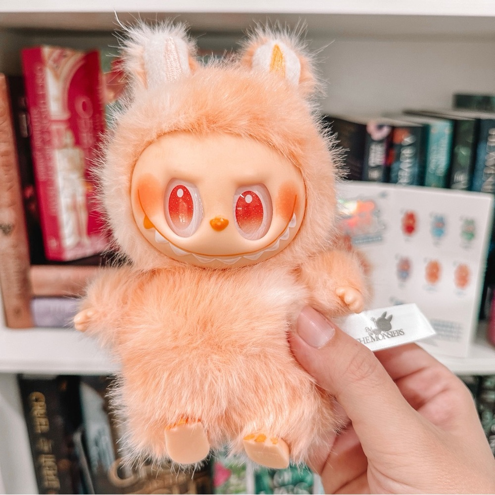 Lafufu Happiness Big Into Energy BIE Monster Plush Keychain (Not Labubu)